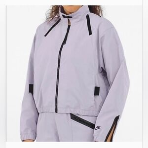 2X Nike tech pack woven zip womens purple jacket Activewear Athleisure casual